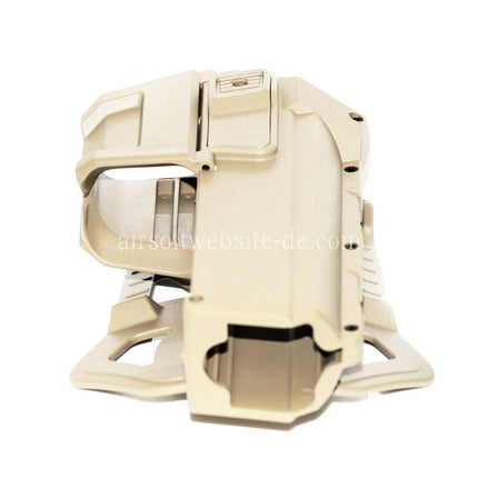Airsoft Website Polymer Hartschalenkoffer Beweglich Halfter Geeignet für G17 G18C G19 Pistolen Airsoft