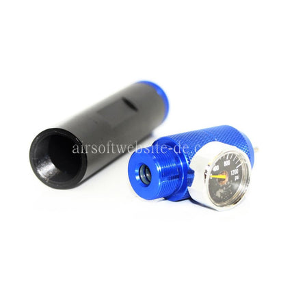 Army Force 12g Co2 Ladegerät Tragbarer Adapter mit Anzeige