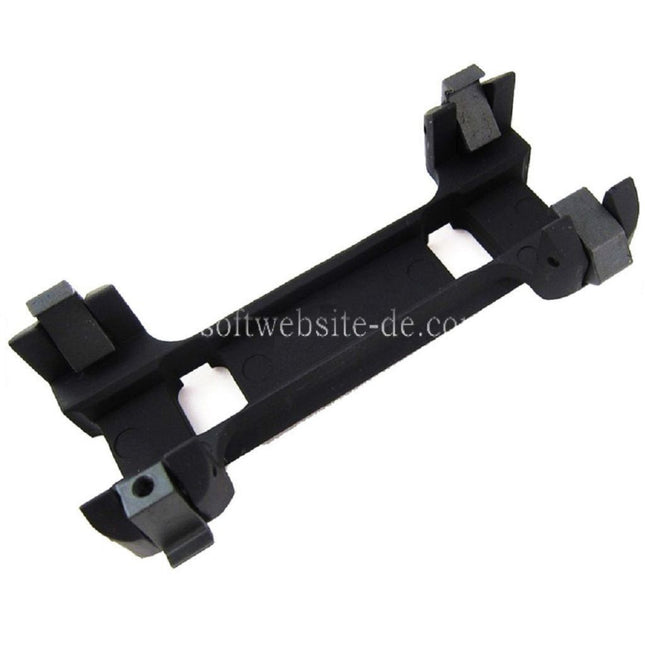 CYMA Metall Weaver 20mm Zielfernrohrmontagesockel Geeignet für CYMA / Tokyo Marui MP5 G3 Serie AEG Gewehre Airsoft Schwarz