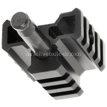 WELL Dreischienenbahn Zweibein Adapter Connector Geeignet für Warrior L96A1 MB01 MB04 MB05 Scharfschützengewehr Airsoft