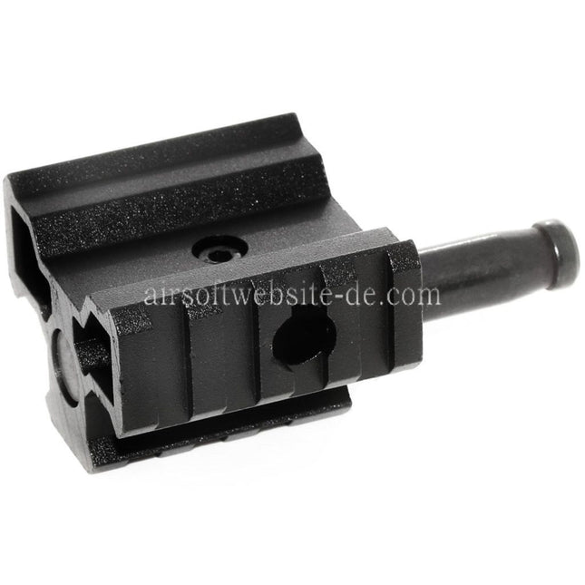 E&C Dreischienenbahn Zweibein Adapter Connector Geeignet für Warrior L96A1 MB01 MB04 MB05 Scharfschützengewehr Airsoft