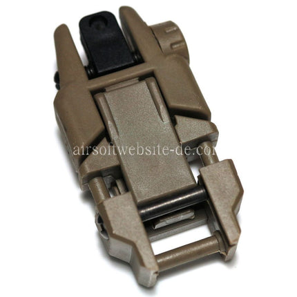 APS Rhino Auxiliary Hochklappen Kimme AEG Gewehre Airsoft