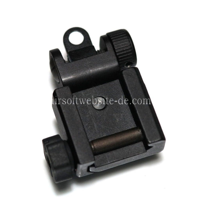 APS Klapp Schlacht Kimme Kimme Geeignet für All M4 M16 AR-Serie Gewehre Airsoft mit standard 20mm RIS/RAS Schiene