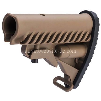 APS Battle Tele Stil Schaft Geeignet für M4 M16 Serie AEG Gewehre Airsoft