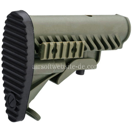 APS Battle Tele Stil Schaft Geeignet für M4 M16 Serie AEG Gewehre Airsoft