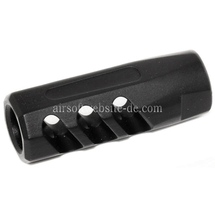 APS EMG Licensed F1 Firearms CMB Flach Faced Mündungsbremse Mündungsfeuerdämpfer Geeignet für -14mm CCW CCW Gegen den Uhrzeigersinn Lauf Gewehre Airsoft