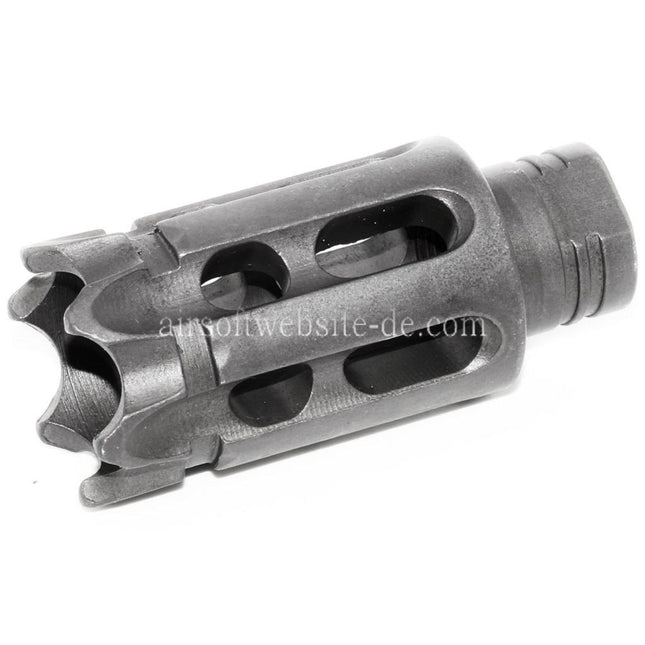 5KU Talon Stil Breacher Brake Mündungsfeuerdämpfer Geeignet für -14mm CCW Gegen den Uhrzeigersinn Lauf Gewehre Airsoft