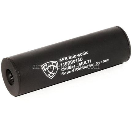 APS 110mm Aluminum Schalldämpfer Laufverlängerungsrohr -14mm CCW Gegen den Uhrzeigersinn / +14mm CW Rechtsgewinde