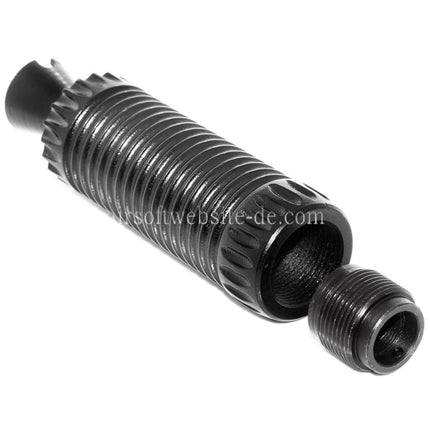 5KU Stahl AKMSU Kompensator Mündungsfeuerdämpfer Geeignet für -14mm CCW Gegen den Uhrzeigersinn Lauf Gewehre Airsoft Schwarz