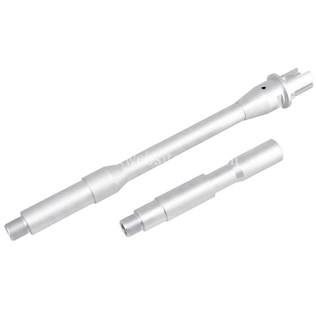 5KU 14.5 Zoll Aluminum Außenlauf -14mm CCW Gegen den Uhrzeigersinn Geeignet für M4 M16 M4A1 Serie AEG Gewehre Airsoft