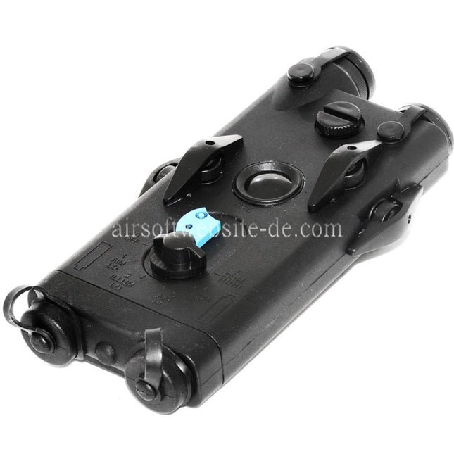 Airsoft Website PEQ 2 Stil Batteriefach Box mit 20mm RIS Mount Geeignet für AEG Schwarz