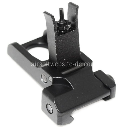 D-BOYS Military 300M Hochklappen Korn Geeignet für 20mm Schiene SR-25 Gewehre Airsoft