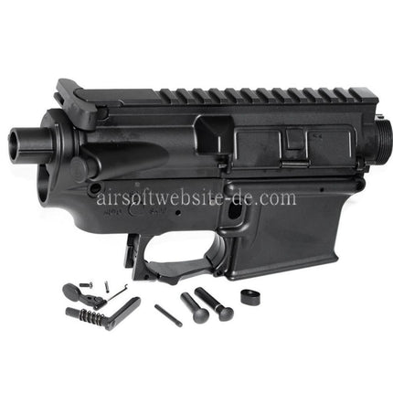 APS Oberkörper Unterkörper Empfänger Geeignet für APS ASR Tokyo Marui M4 M16 Serie AEG Gewehre Airsoft Schwarz