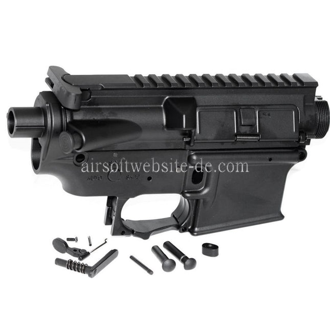 APS Oberkörper Unterkörper Empfänger Geeignet für APS ASR Tokyo Marui M4 M16 Serie AEG Gewehre Airsoft Schwarz