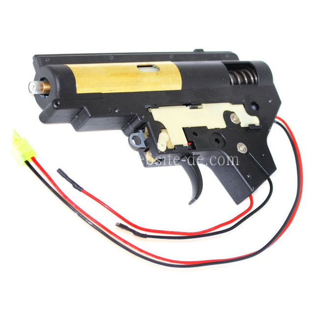 D-BOYS 7mm Lager AEG Verstärktes Getriebe Version 2 Geeignet für M4 Serie AEG Gewehre Airsoft Schwarz