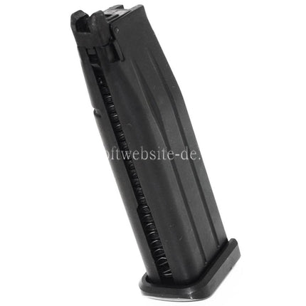 Airsoft Website 31rd Gas Magazin Geeignet für Hi-Capa Serie GBB Pistolen Schwarz