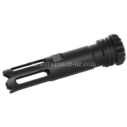 CYMA Full Metall AAC Mündungsfeuerdämpfer Geeignet für -14mm CCW Gegen den Uhrzeigersinn Lauf Gewehre Airsoft Schwarz