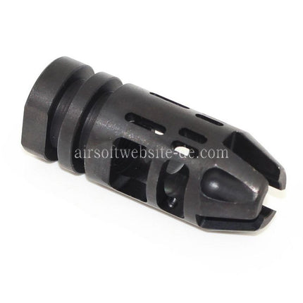 5KU EPSILON 556 Typ Metal Mündungsfeuerdämpfer Geeignet für -14mm CCW Gegen den Uhrzeigersinn Lauf Gewehre Airsoft Schwarz
