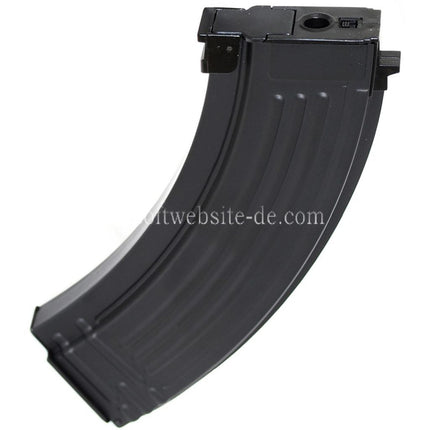 CYMA 600rd Metal Flash Magazin Geeignet für AK Serie AEG Gewehre Airsoft Schwarz