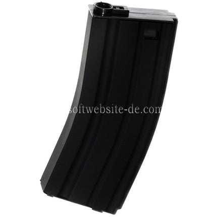 E&C 70rd Metall Mid-Cap Magazin Geeignet für M4 M16 Serie AEG Gewehre Airsoft Schwarz