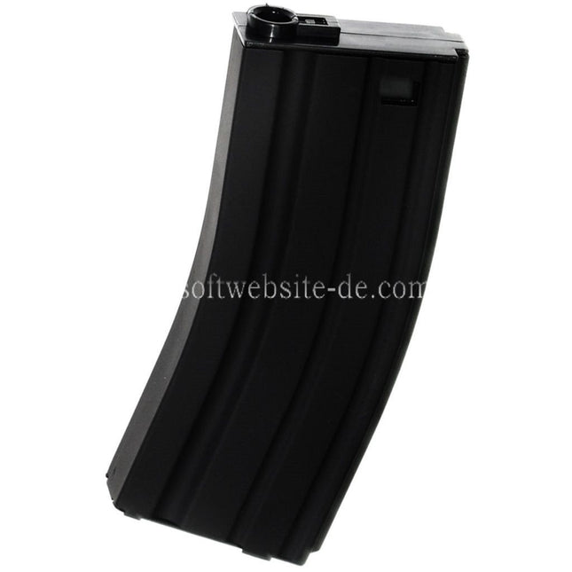 E&C 70rd Metall Mid-Cap Magazin Geeignet für M4 M16 Serie AEG Gewehre Airsoft Schwarz