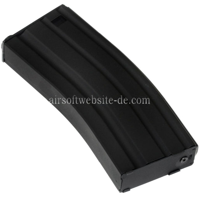 E&C 70rd Metall Mid-Cap Magazin Geeignet für M4 M16 Serie AEG Gewehre Airsoft Schwarz