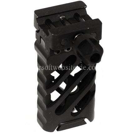 5KU QD Schnellverschluss Ultraleicht Vertikalgriff geeignet für 20mm Picatinny Schiene Schwarz