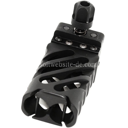 5KU QD Schnellverschluss Ultraleicht Vertikalgriff geeignet für 20mm Picatinny Schiene Schwarz