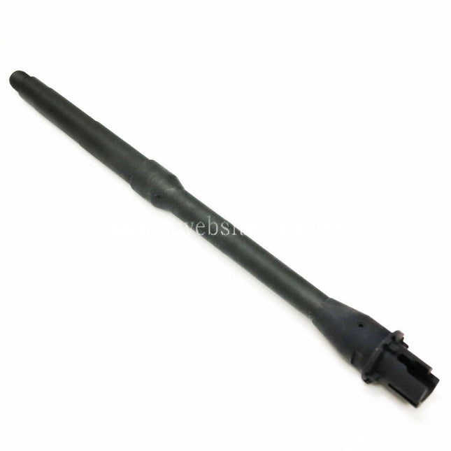 5KU 320mm 12.5 Zoll Aluminium Außenlauf Karabinerlänge -14mm CCW Gegen den Uhrzeigersinn Geeignet für M4 M16 Serie AEG Gewehre Airsoft Schwarz