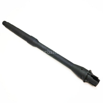 5KU 290mm 11.5 Zoll Aluminium Außenlauf Karabinerlänge -14mm CCW Gegen den Uhrzeigersinn Geeignet für M4 M16 Serie AEG Gewehre Airsoft Schwarz