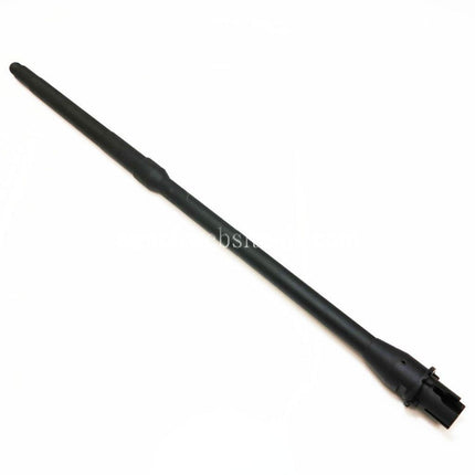 5KU 510mm 20 Zoll Aluminium Außenlauf -14mm CCW Gegen den Uhrzeigersinn Geeignet für M4 M16 Serie AEG Gewehre Airsoft Schwarz
