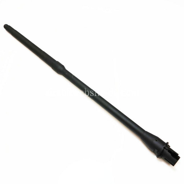 5KU 510mm 20 Zoll Aluminium Außenlauf -14mm CCW Gegen den Uhrzeigersinn Geeignet für M4 M16 Serie AEG Gewehre Airsoft Schwarz