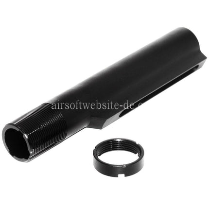 APS 6-Positions Schaft Pufferrohr Geeignet für CAM870 Serie Schrotflinte Airsoft Black