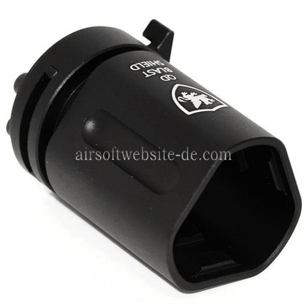 PTS Griffin Armament QD Blast Shield Schwarz
