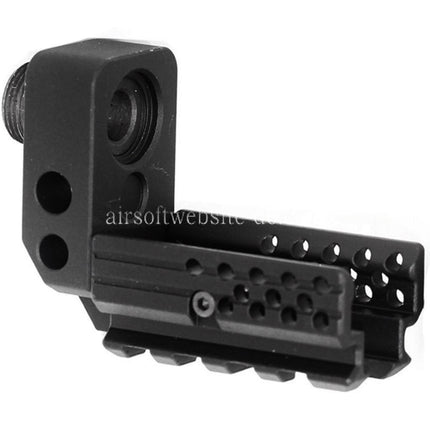 5KU SAS Front Kit Geeignet für Tokyo Marui G17 G18C G17Custom GBB Pistolen Airsoft Schwarz