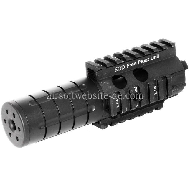 5KU Mini Patriot vordere Kit Geeignet für M4 M16 Serie AEG Gewehre Airsoft Schwarz