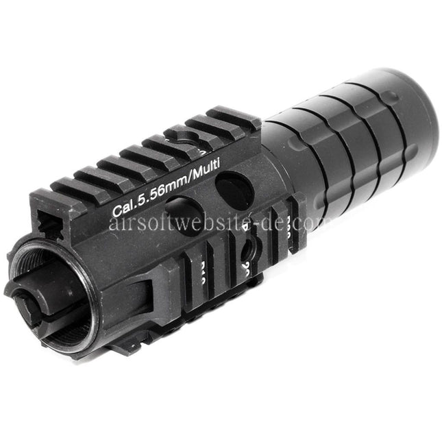 5KU Mini Patriot vordere Kit Geeignet für M4 M16 Serie AEG Gewehre Airsoft Schwarz