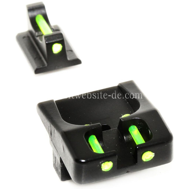 DOUBLE BELL Fiberglasvisier Korn Kimme Geeignet für DOUBLE BELL WE Tokyo Marui G17 Pistolen Airsoft