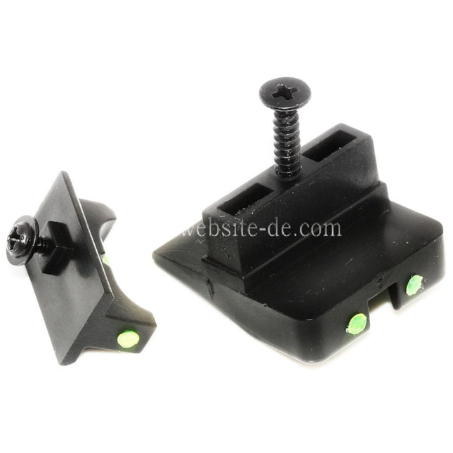 DOUBLE BELL Fiberglasvisier Korn Kimme Geeignet für DOUBLE BELL WE Tokyo Marui G17 Pistolen Airsoft
