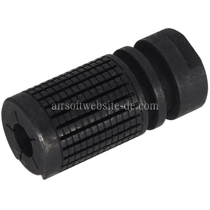 G&P KAC URX Stil Stahl Feuerdämpfer +14mm CW im Uhrzeigersinn Gewinde Schwarz