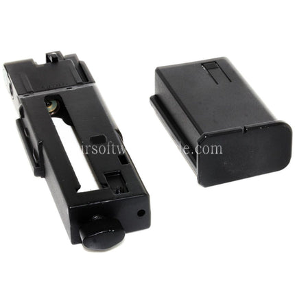 Airsoft Website 16rd Co2 Magazin Geeignet für WELL G196 M712 Mauser Serie GBB Pistolen Schwarz