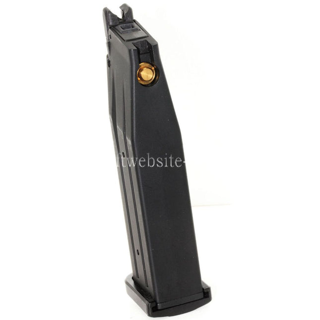 Golden Eagle 30rd Gas Magazin 3301 3303 Geeignet für Hi-Capa Serie GBB Pistolen Airsoft Schwarz