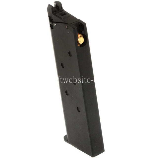 Golden Eagle 25rd Gas Magazin Geeignet für JG Golden Eagle 3305 3306 3307 DOUBLE BELL ARMY E&C Tokyo Marui M1911 Serie GBB Pistolen Airsoft Schwarz