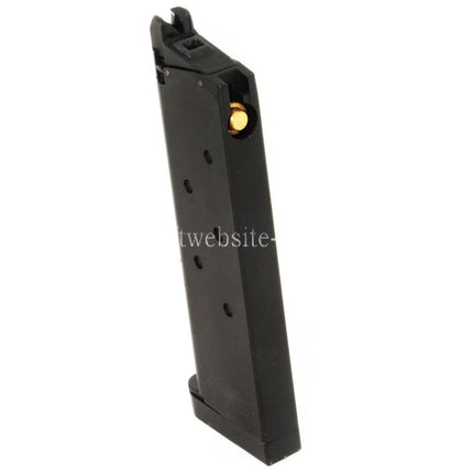 Golden Eagle 28rd Gas Magazin Geeignet für JG Golden Eagle 3308 3309 DOUBLE BELL ARMY E&C Tokyo Marui M.E.U. M1911 Serie GBB Pistolen Airsoft Schwarz