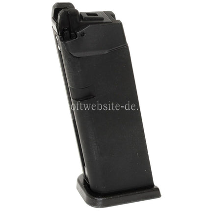 Airsoft Website 20rd Gas Magazin Geeignet für G19 G23 G26 Serie GBB Pistolen