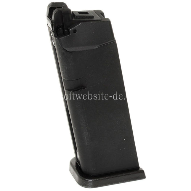 Airsoft Website 20rd Gas Magazin Geeignet für G19 G23 G26 Serie GBB Pistolen