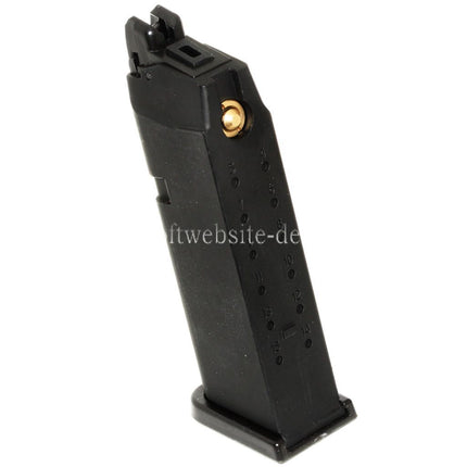 Airsoft Website 20rd Gas Magazin Geeignet für G19 G23 G26 Serie GBB Pistolen