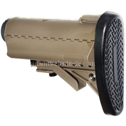 E&C 5-Position MOD Crane VT Schaft Geeignet für M4 M16 Serie AEG Gewehre Airsoft
