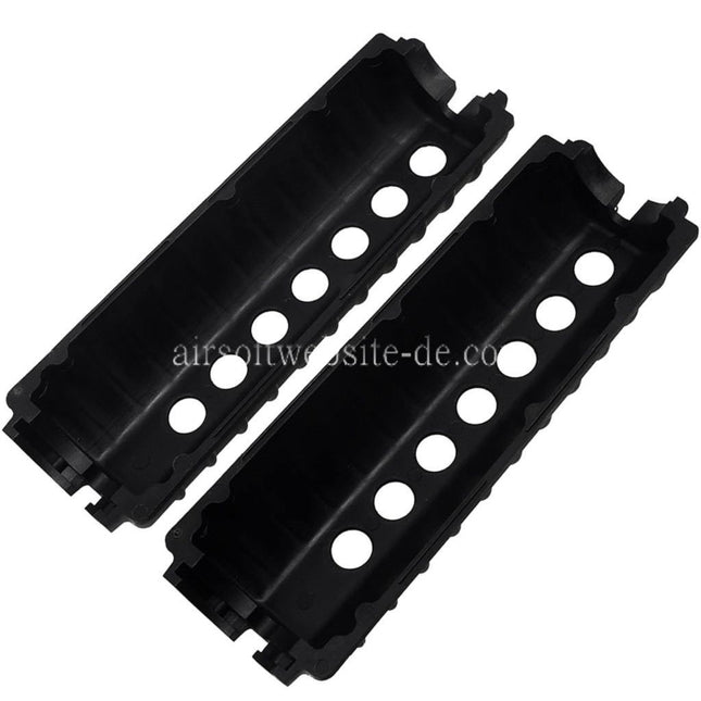 Airsoft Website 156mm Plastik Handschutz Geeignet für CYMA E&C Tokyo Marui M4 M16 Serie AEG Gewehre Schwarz