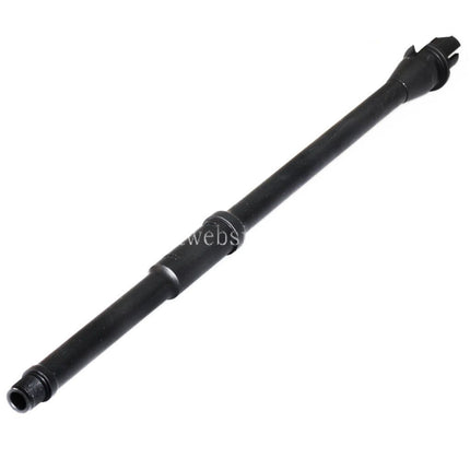 5KU 420mm 16 Zoll Aluminium Mid Length Außenlauf -14mm CCW Gegen den Uhrzeigersinn Geeignet für M4 M16 Serie AEG Gewehre Airsoft Schwarz